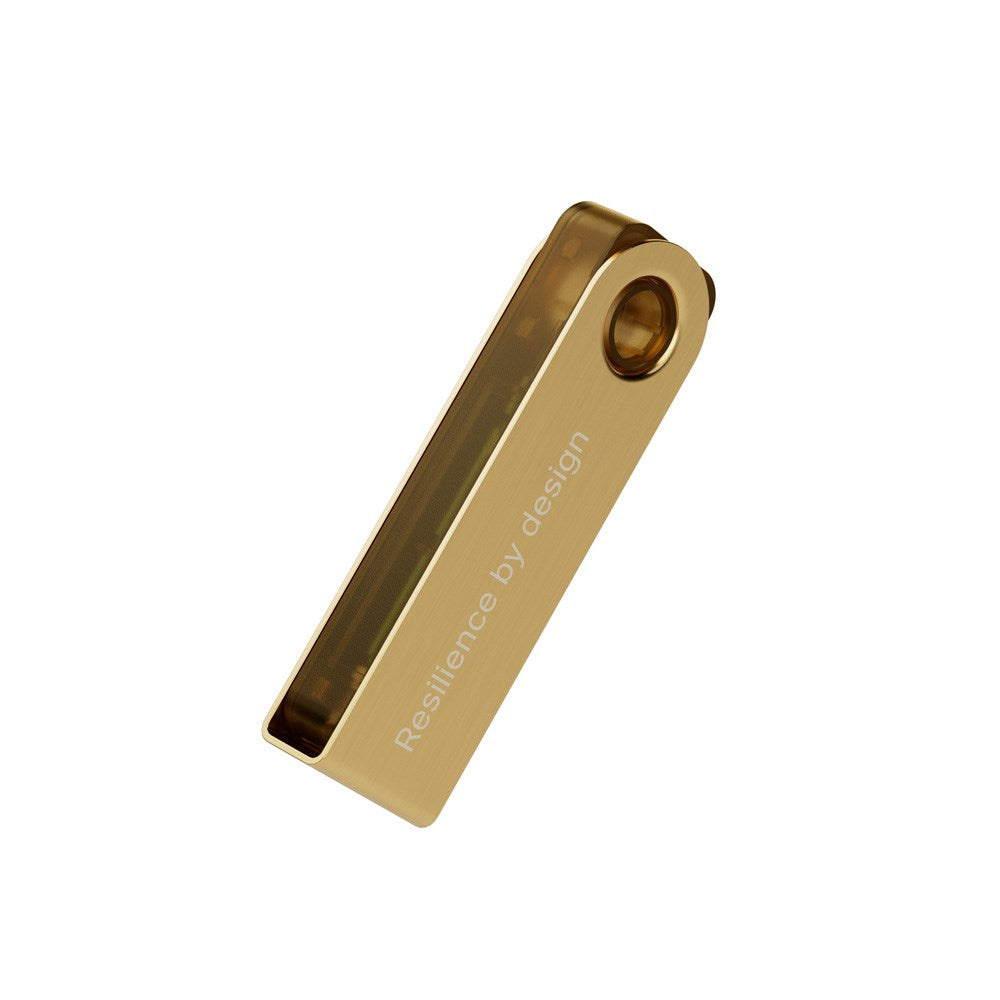 Ledger Nano S Plus Crypto Hardware Wallet - Gold