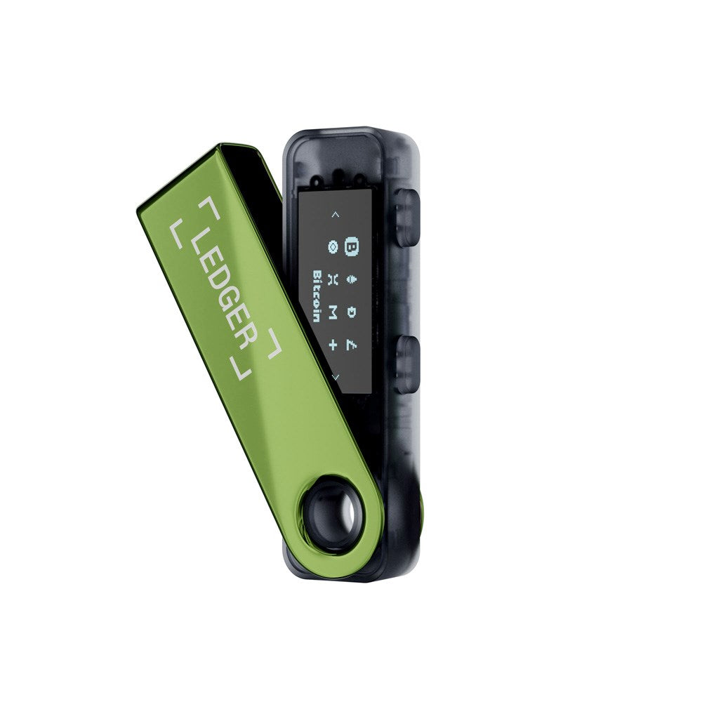 Ledger Nano S Plus Crypto Hardware Wallet - Oxidate Green