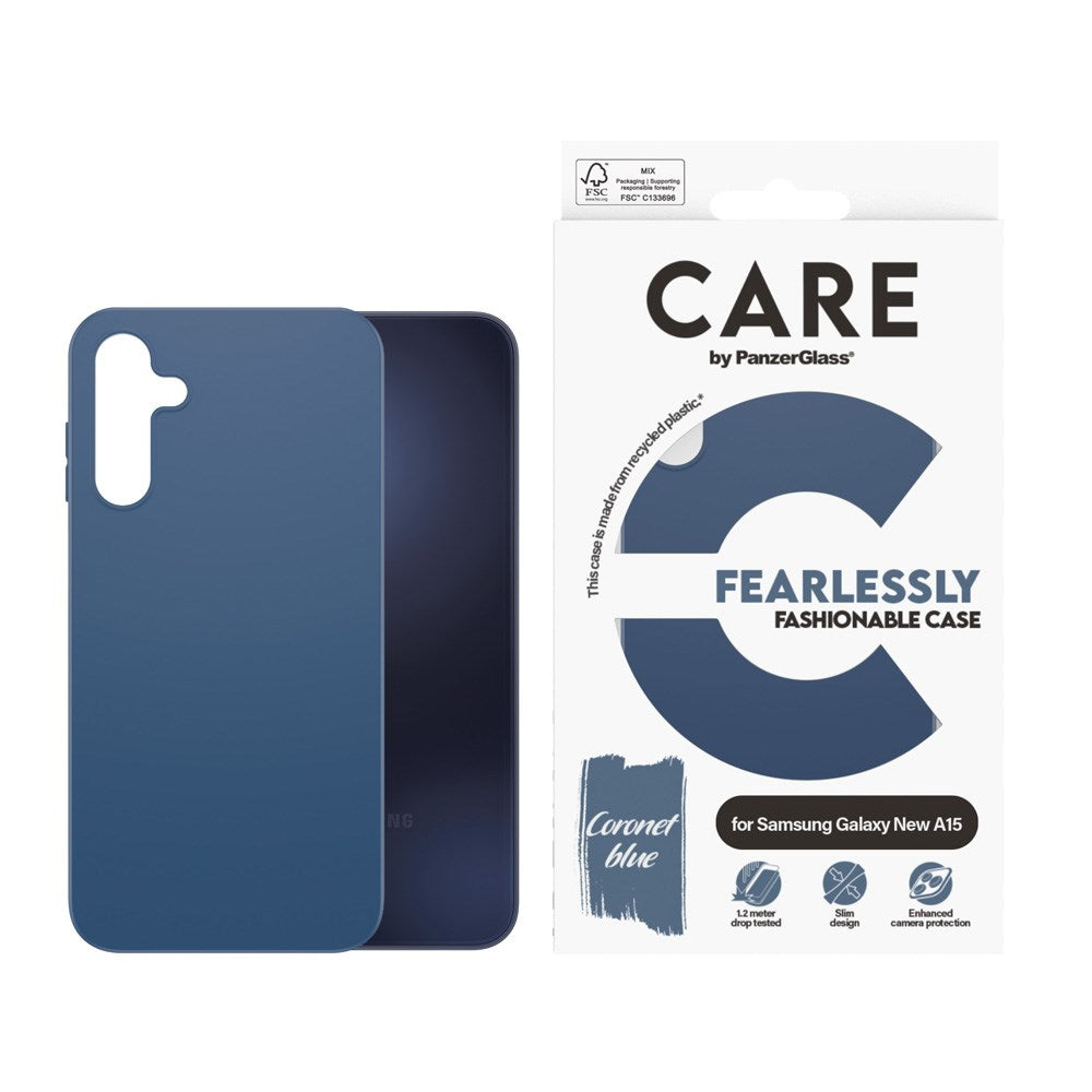 CARE by PanzerGlass® Samsung Galaxy A16 Baksidesskal - Blå