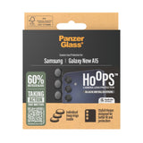 Samsung Galaxy A16 PanzerGlass Hoops - Kameraskydd - Genomskinlig / Svart