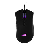 Baracuda LOBSTER Gaming Mus - 7D / 6400 DPI - Svart