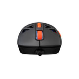 Baracuda SEAL Gaming Mus - 7D / 12800 DPI - Svart