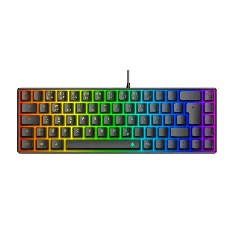 White Shark RONIN Trådbundet Gamingtangentbord - Nordisk Layout - Svart