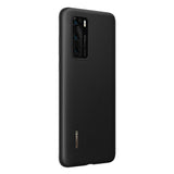 Original Huawei P40 PU-skal - Svart