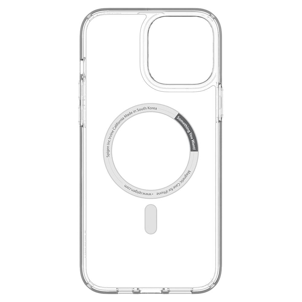 iPhone 13 Pro Spigen Ultra Hybrid Skal - MagSafe-kompatibelt - Transparent / Vit