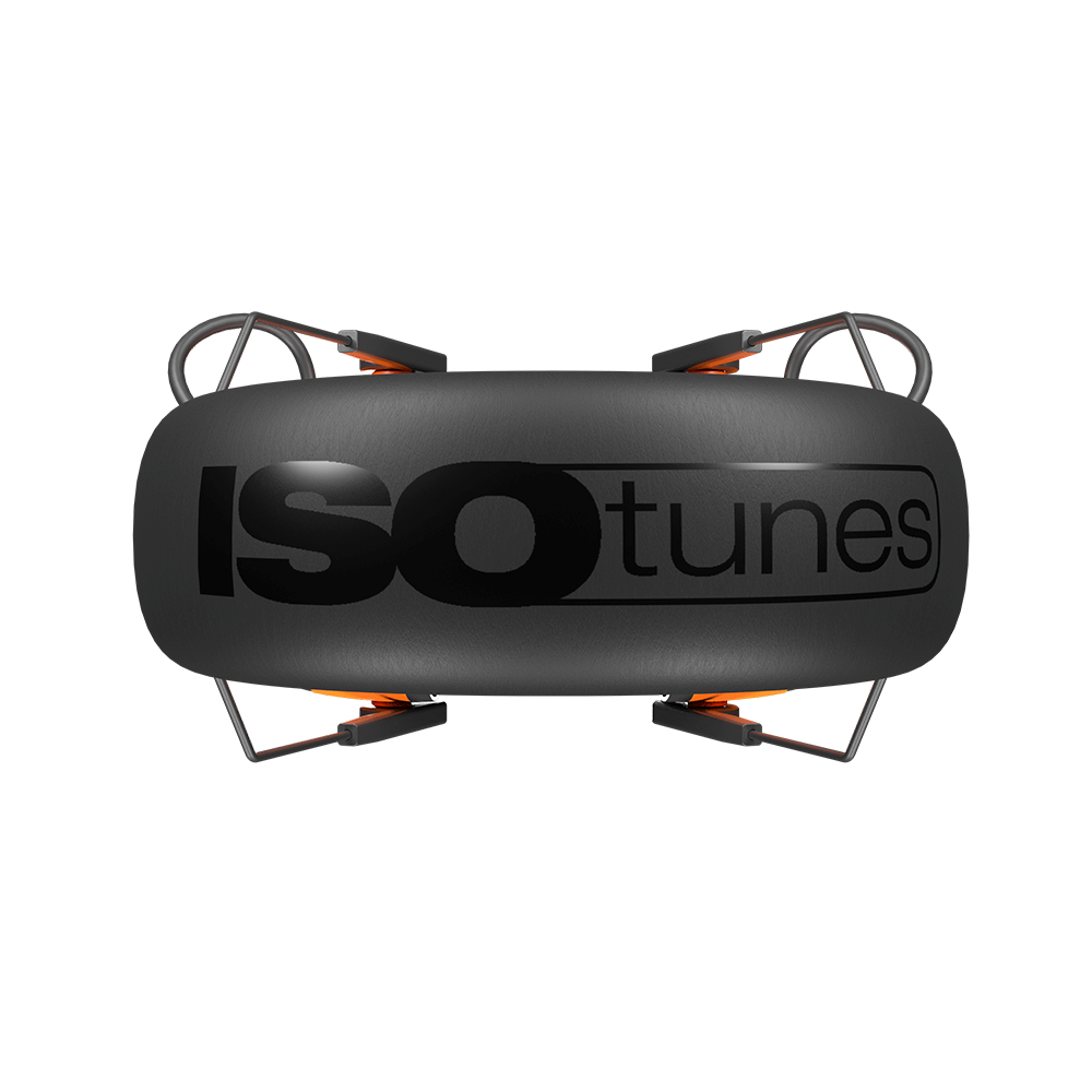 ISOtunes Air Defender EN352 Hörselskydd Bluetooth - Svart / Orange