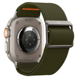 Spigen Fit Lite Ultra Apple Watch (42/44/SE/45/46/49mm) Rem - Khaki Grön