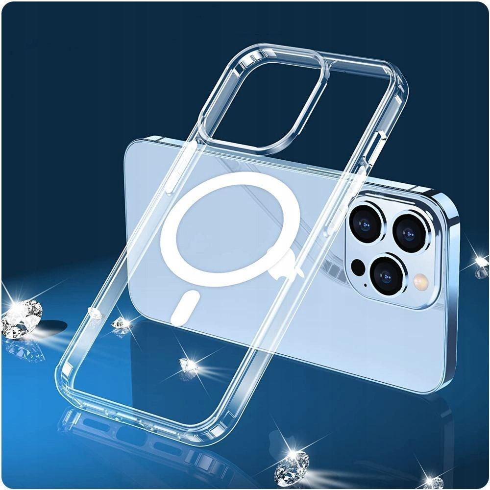 Samsung Galaxy S22 Tech-Protect Flexair Hybrid Skal - MagSafe Kompatibelt - Transparent