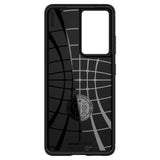 Samsung Galaxy S21 Ultra Spigen Rugged Armor Skal - Svart