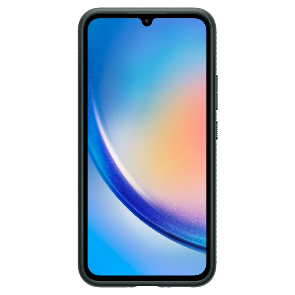 Samsung Galaxy A34 (5G) Spigen Liquid Air Skal - Abyss Green