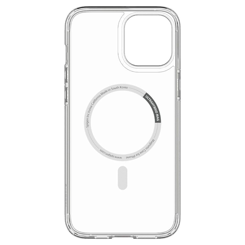 iPhone 12 / 12 Pro Spigen Ultra Hybrid Skal - MagSafe-kompatibelt - Transparent / Vit