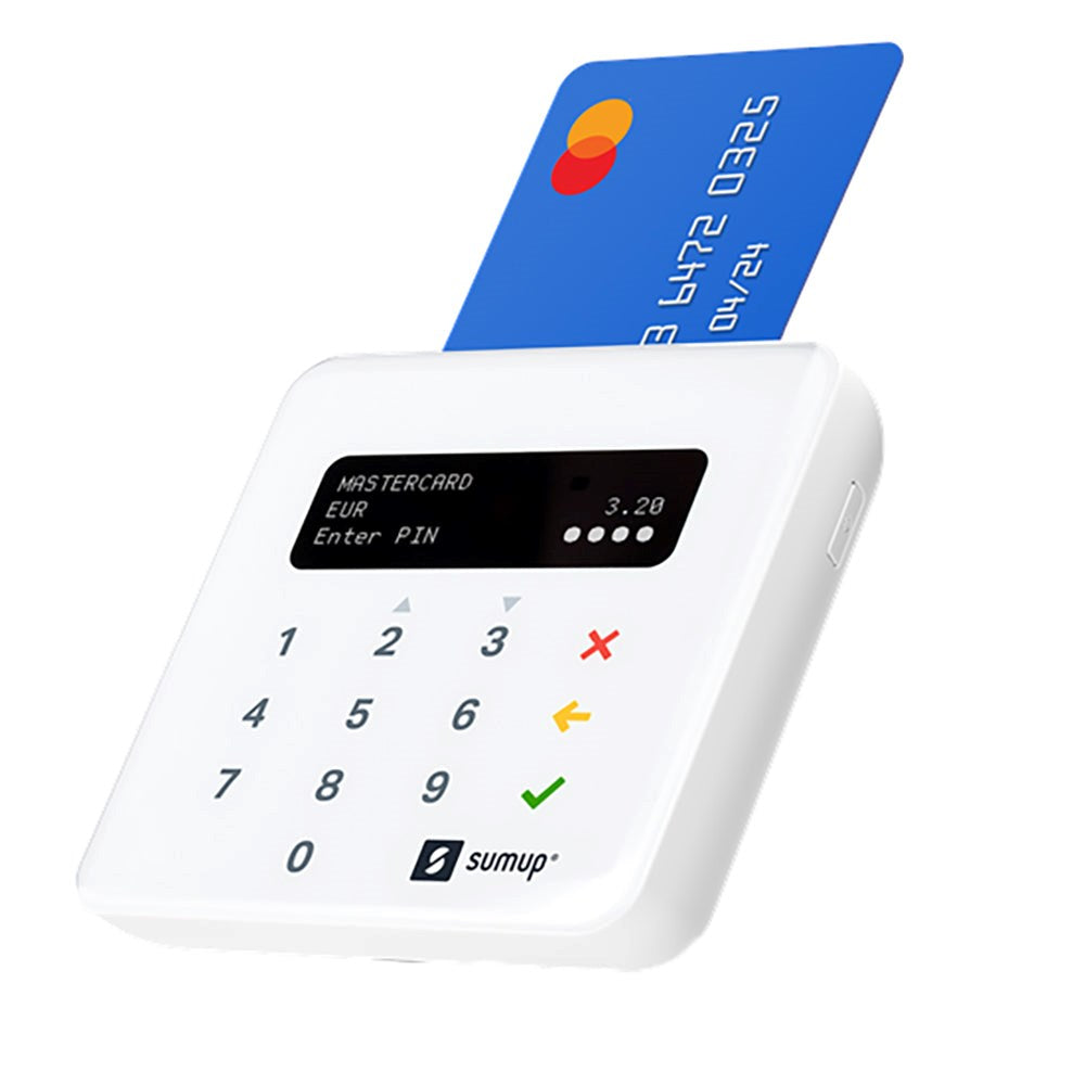 SumUp Air Card Reader Trådlös Betalterminal - Vit