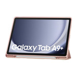 Samsung Galaxy Tab A9+ ( Plus) Tech-Protect SC Fodral med Stylus Pen Hållare - Rosa