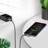 Ugreen 18W Vinklad USB-A till USB-C-Kabel - 2 Meter - Svart