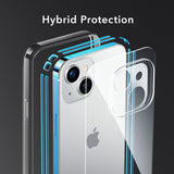 iPhone 14 Plus ESR Ice Shield Hybrid Air-Guard Skal - Transparent