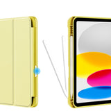 Tech-Protect iPad 10.9" (2022) SC Fodral m. Apple Pencil Hållare - Gul