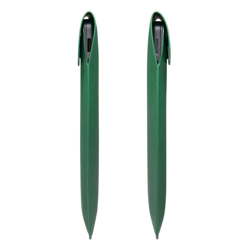 Spigen Valentinus Sleeve i Konstläder för MacBook / Laptop 15-16" (40 x 28 x 2 cm) - JeJu Green