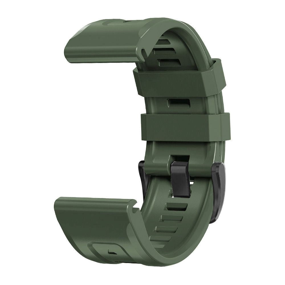 Universal Garmin 22mm QuickFit Rem Tech-Protect Icon Band Strap - Army Green