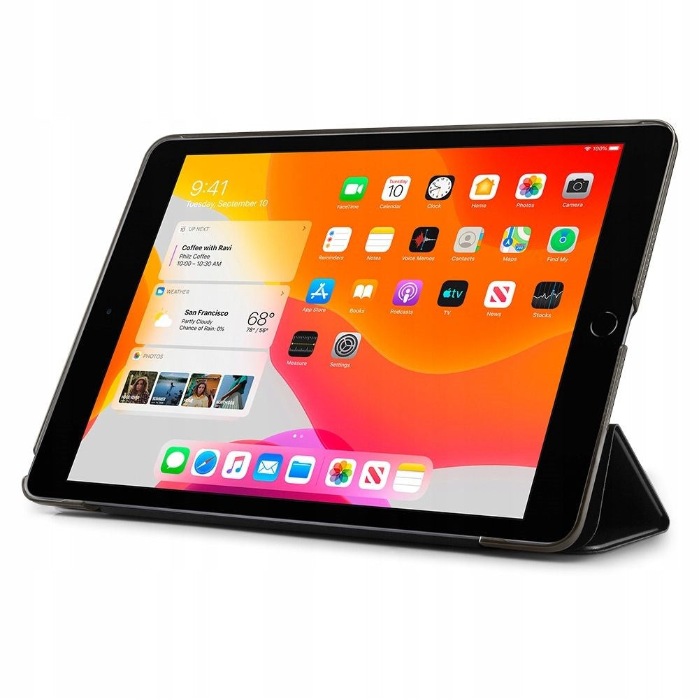 iPad 10.2" (2021 / 2020 / 2019) Spigen Smart Fold Fodral - Svart