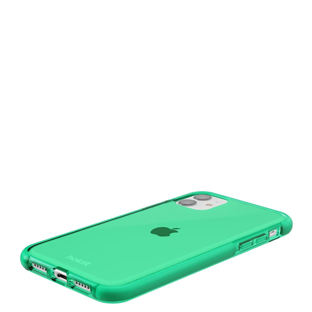 iPhone 13 Holdit Seethru Skal - Grass Green