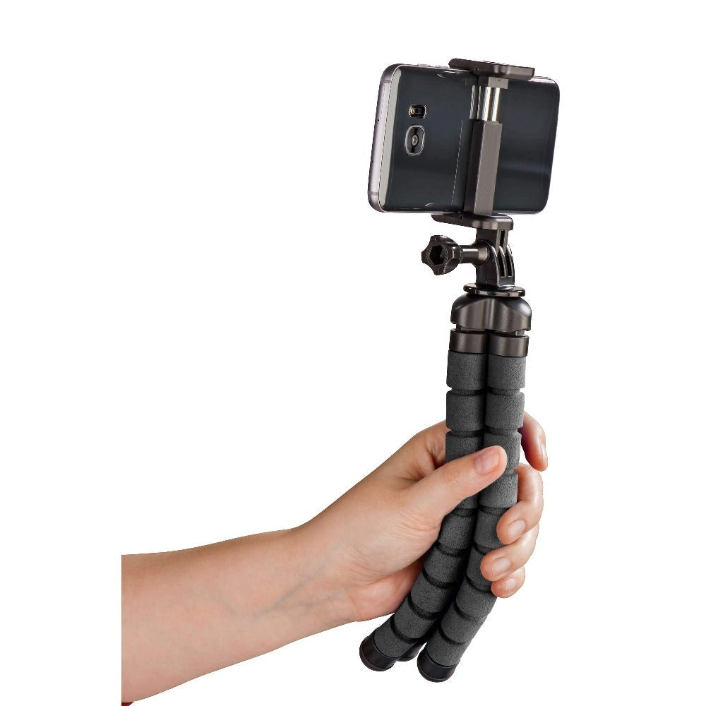 Hama Flex Phone / GoPro Stativ - Svart