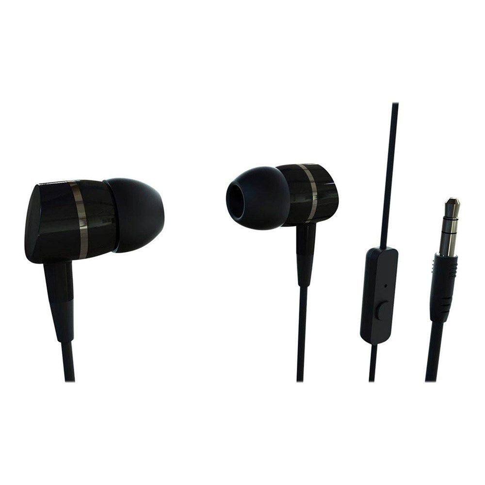 Vivanco In-Ear Hörlurar med 1.2m Sladd - 3,5 mm Kontakt - Svart