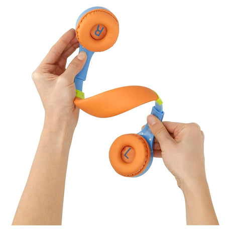 HAMA Trådbundna Hörlurar för Barn - Max. 85 dB - On-Ear - Blå / Orange