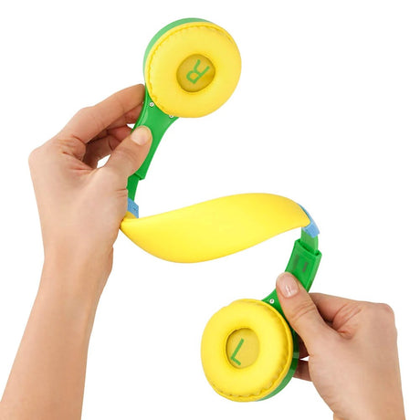 HAMA Trådbundna Hörlurar för Barn - Max. 85 dB - On-Ear - Grön / Gul