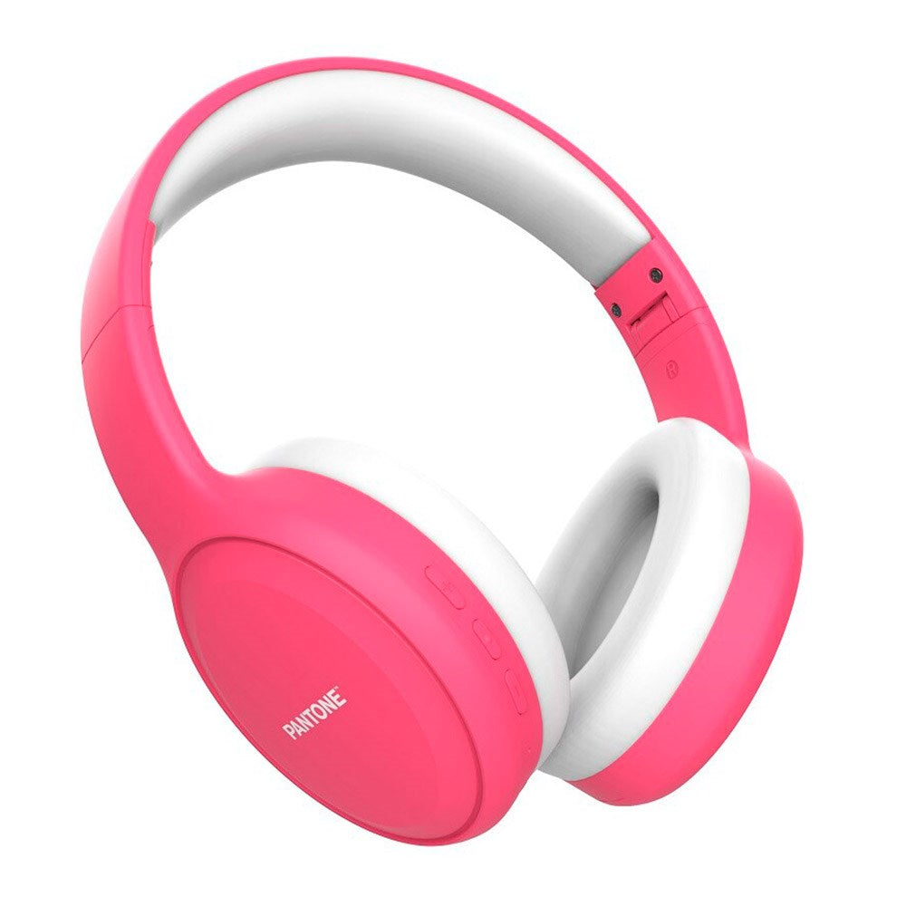 Pantone Bluetooth Hörlurar - Over-Ear - Pink