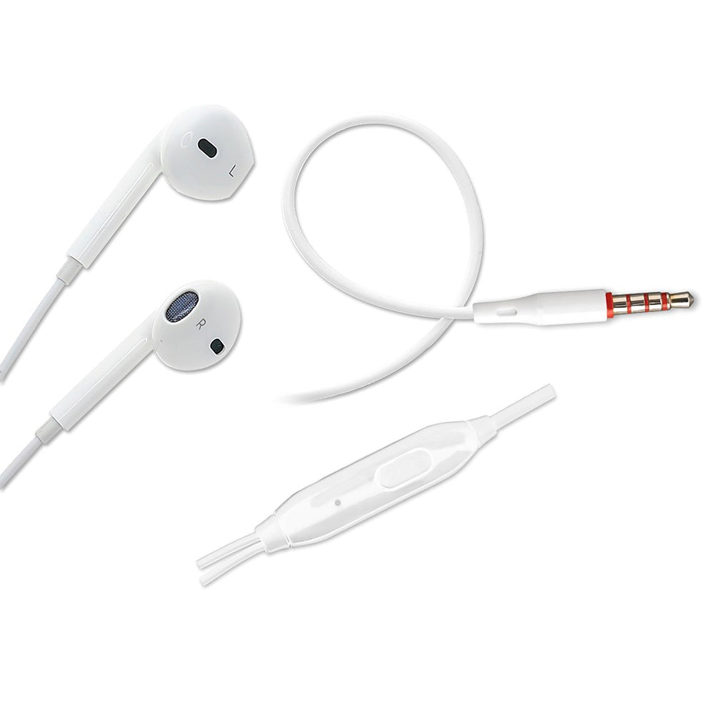 4Smarts In-Ear Stereo Headset Melody Lite 1.1m - Vit