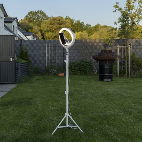 4Smarts LoomiPod Selfie Golvlampa med LED Ring Light och Justerbart Stativ