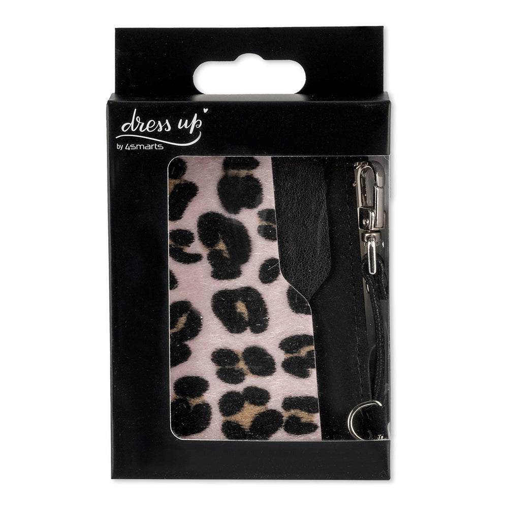 4Smarts Dressup Phone Holder m. Strap & Card Holder - Leopard