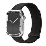 Apple Watch (38/40/SE/41/42mm) Vonmählen Fitness Loop 2 Nylonrem - Svart