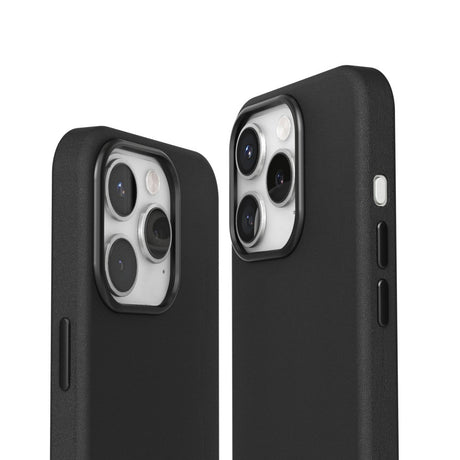 Vonmählen iPhone 16 Pro Like Leather Skal - MagSafe Kompatibel - Black