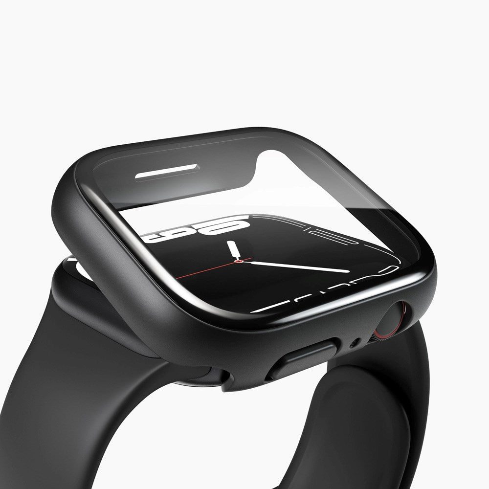 Vonmählen Apple Watch 10 (42mm) Thin Case med Skärmskydd - Svart