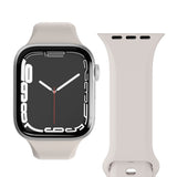 Vonmählen Apple Watch (42/44/SE/45/46/49mm) Classic Band 2 Återvunnet Silikon Rem - Grå