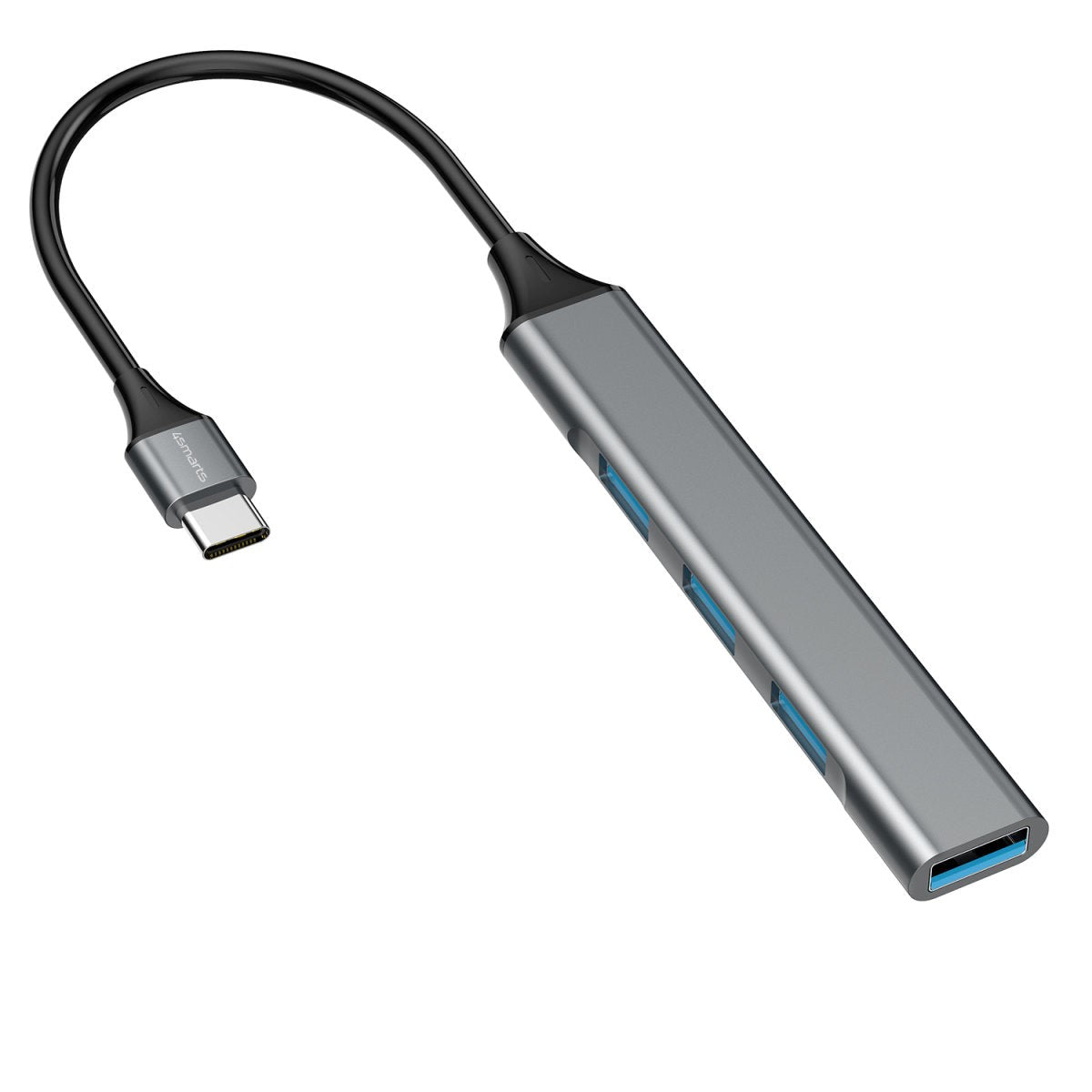 4Smarts 4-i-1 nav USB-C-Space Grey