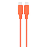 4smarts High Flex USB-C till USB-C-kabel 60W - 1,5 meter - Orange