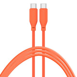 4smarts High Flex USB-C till USB-C-kabel 60W - 1,5 meter - Orange