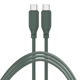 4smarts High Flex USB-C till USB-C-kabel 60W - 1,5 meter - Grön