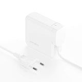 4smarts 100W PD Charger GaN Flex Pro - Väggladdare med 1 x USB-A & 3 x USB-C - Vit