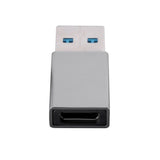 4smarts USB-C till USB-A Adapter - USB 3.0 - 2 st. - Grå