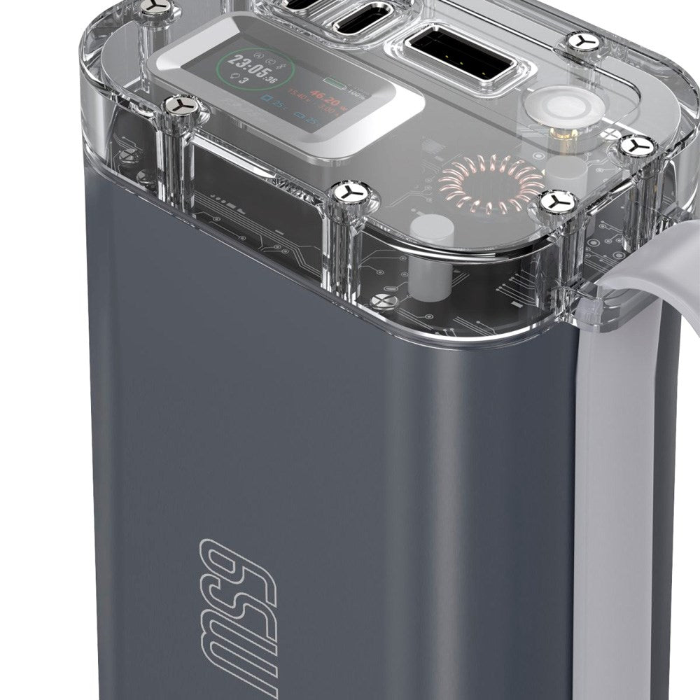 4smarts PowerBank Lucid Air - 26800 mAh - 65W - Grå