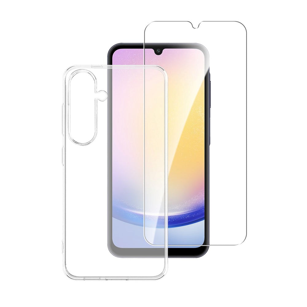 Samsung Galaxy A25 (5G) 4smarts Second Glass X-Pro 360° Protection Set (Skal + Skärmskydd)