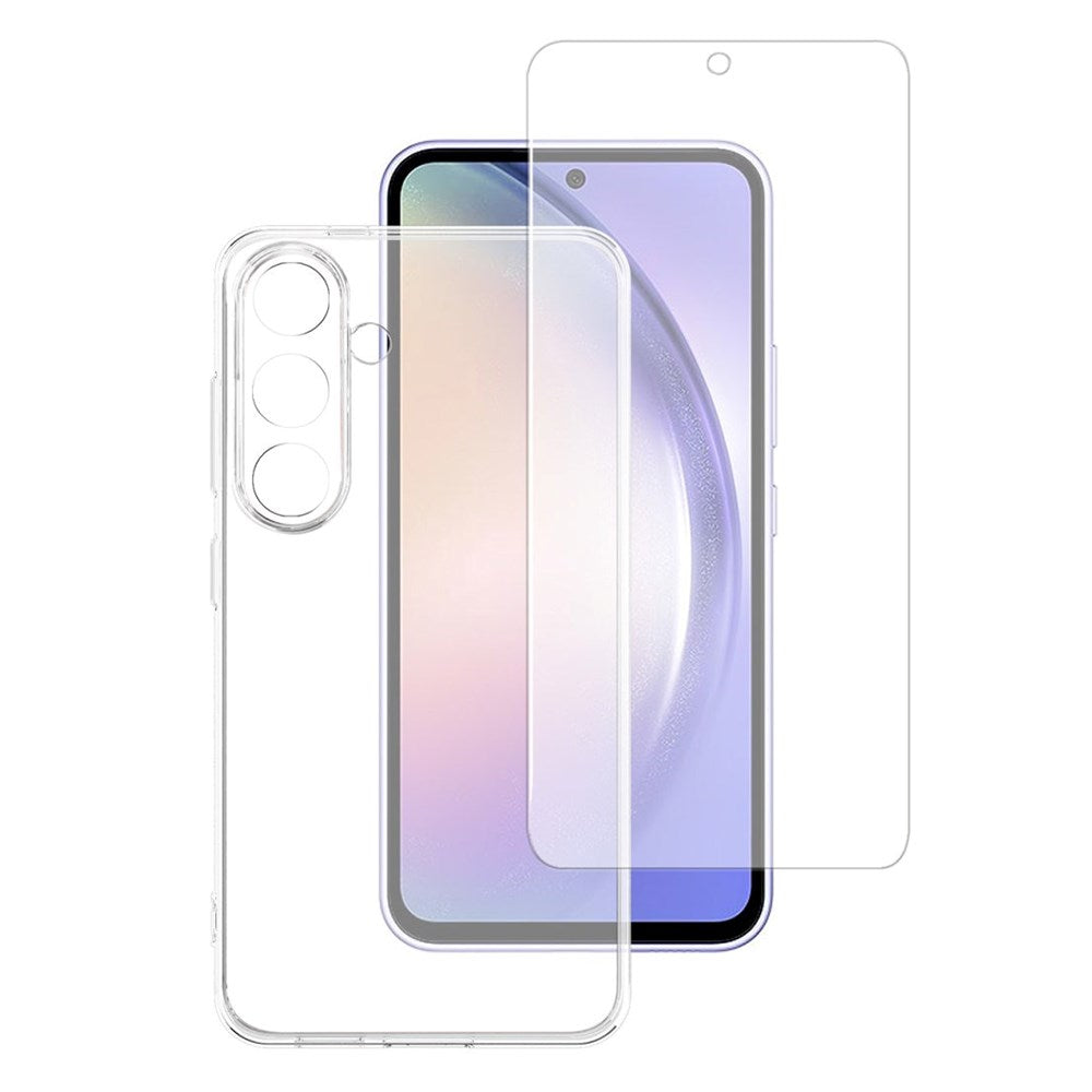 Samsung Galaxy A55 4Smarts Second Glass X-Pro 360 ° Protection Set - Skal och Skärmskydd