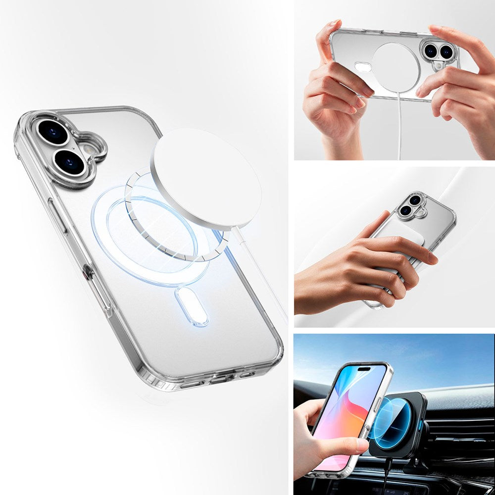 iPhone 16 Plus 4smarts 360° Premium Protection Set (MagSafe Skal + Skärmskydd)