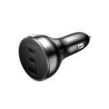 4smarts VoltRoad Ultimate 160W Billaddare med 2 x USB-C 1 x USB-A - Svart