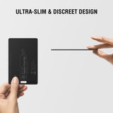 4Smarts Location Finder SkyTag-Kort - Trådlös Laddning - Svart