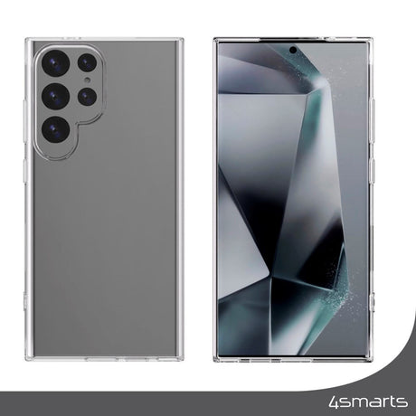Samsung Galaxy S25 Ultra 4Smarts 360° Protection Set m. Skal & Skärmskyddsglas - Genomskinlig
