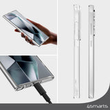 Samsung Galaxy S25 Ultra 4Smarts 360° Protection Set m. Skal & Skärmskyddsglas - Genomskinlig